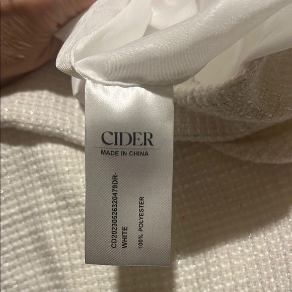 NWT Cider Black and White Mini Dress 
Size 3X - Picture 6 of 6